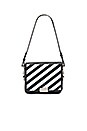 view 4 of 7 Flap Bag in White & Black