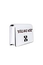 view 4 of 6 Jitney 0.5 Shoulder Quote Bag in White Multi