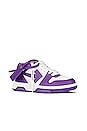 view 2 of 6 SNEAKERS OUT OF OFFICE in White & Purple