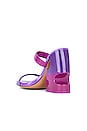 view 3 of 5 Shade Bulky Patent Lea Mule in Fuchsia & Violet