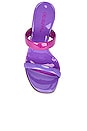 view 4 of 5 Shade Bulky Patent Lea Mule in Fuchsia & Violet