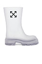 view 1 of 5 Reboot Arrow Boot in Transparent & Black