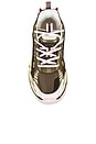 view 5 of 7 Be Right Back Mesh Sneaker in Khaki & Soft Pink