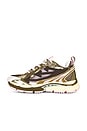 view 6 of 7 Be Right Back Mesh Sneaker in Khaki & Soft Pink