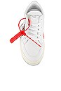 view 4 of 6 Canvas Arrow Low Vulcanized Sneaker in White Violet