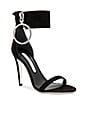 view 2 of 5 Zipped High Sandal Heel in Black