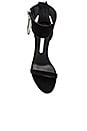 view 4 of 5 Zipped High Sandal Heel in Black