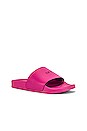 view 3 of 5 Pool Slide in Fuchsia & Black