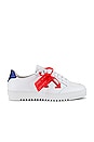 view 1 of 6 2.0 Sneaker in White & Red