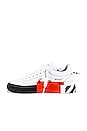 view 5 of 7 SNEAKERS LOW VULCANIZED in White & Black