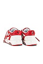 view 6 of 7 SNEAKERS OUT OF OFFICE in White & Red