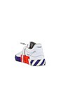 view 3 of 7 SNEAKERS LOW in White & Blue
