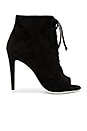 view 1 of 5 Open Toe Bootie in Black