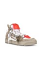view 2 of 6 3.0 Off Court Sneaker in White & Beige