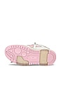 view 6 of 6 SNEAKERS OUT OF OFFICE in White & Pink