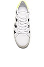 view 4 of 6 Spray Diagonal Sneakers in White & Black