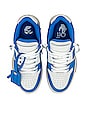 view 4 of 6 SNEAKERS OUT OF OFFICE in White & Blue