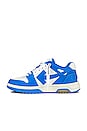 view 5 of 6 SNEAKERS OUT OF OFFICE in White & Blue