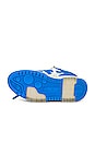 view 6 of 6 SNEAKERS OUT OF OFFICE in White & Blue