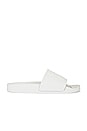 view 1 of 5 Arrow Pool Slider in White