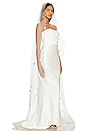 view 3 of 6 Roma Veil in Off White