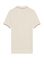 view 2 of 4 Mesh Tipped Johnny Collar Sweater Polo in Birch