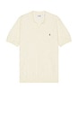 view 1 of 4 Jacquard Johnny Collar Sweater Polo in Birch