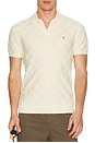 view 4 of 4 Jacquard Johnny Collar Sweater Polo in Birch