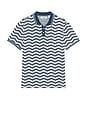 view 1 of 5 Jacquard Textured Polo in Birch