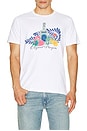 view 3 of 4 Graphic Tee in Bright White