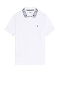 view 1 of 5 Pique Polo in Bright White