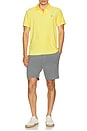 view 5 of 5 Terry Collar Polo in Popcorn