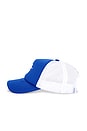 view 3 of 3 Los Angeles 84 Stars And Rings Foam Trucker Hat in Blue & White