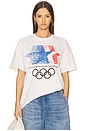 view 1 of 4 Los Angeles 84 Emblem And Poster Tee in White