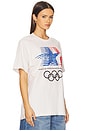 view 2 of 4 Los Angeles 84 Emblem And Poster Tee in White