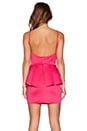 view 3 of 4 Peplum Mini Dress in Pink