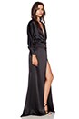 view 2 of 4 ROBE MAXI in Black