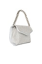 view 3 of 5 Nico Crystal Clutch in Silver