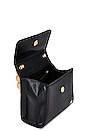 view 4 of 5 Caylee Wooden Bead Top Handle Bag in Black