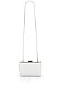 view 2 of 4 POCHETTE PLUMES ESTELLE in White