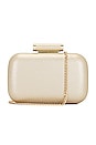 view 1 of 5 Cooper Metallic Clutch in Champagne