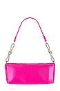 view 2 of 4 Calissa Crystal Bow Bag in Pink