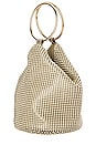 view 2 of 4 Bianca Ball Mesh Handle Bag in Gold