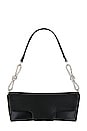view 1 of 4 Calissa Crystal Bow Bag in Black