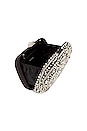 view 4 of 5 Gabriel Encrusted Clutch in Black