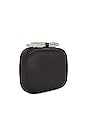 view 3 of 5 Ada Crystal Bow Clutch in Black