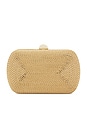view 1 of 5 Martina Coiled Rope Clutch in Gold