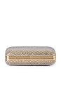 view 4 of 6 Ronny Crystal Mesh Clutch in Champagne