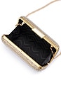 view 6 of 6 Ronny Crystal Mesh Clutch in Champagne