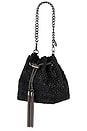 view 2 of 7 Mika Crystal Pouch in Black